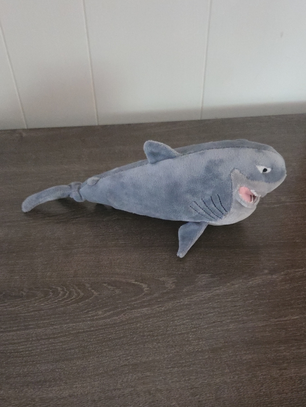 Disney Gray Plush Shark Toy